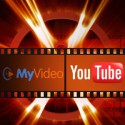 My Video und Youtube Logo in einem Filmband