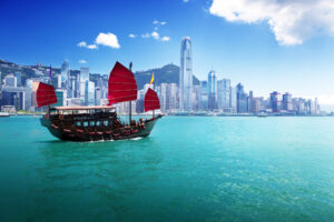 Hafen von Hong Kong