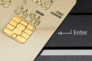 Online shopping mit Kredit Karte
