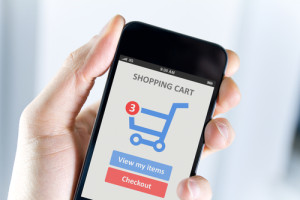 Shoppen auf dem Smartphone