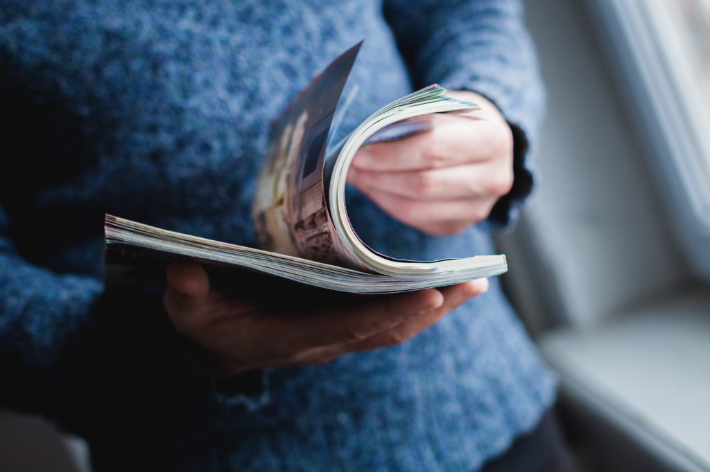 Print ist auch heute noch gefragt – gerade das Kundenmagazin bewährt sich nach wie vor als effektives Mittel für die gezielte Kundenbindung. Bildquelle: Fotolia