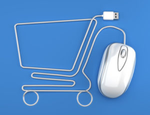 Online Shopping Konzept