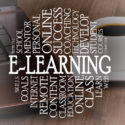 Schlagwortwolke E-Learning Konzept