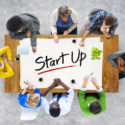 Multi Ethnische Gruppe gründet Business Startup