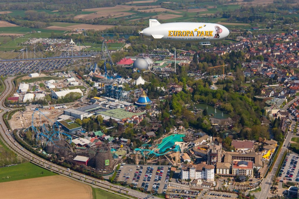 Der Europa-Park in Rust nahe Freiburg hat über 3700 Mitarbeiter und zählt jährlich über 5,5 Millionen Besucher. Foto: Europa-Park GmbH