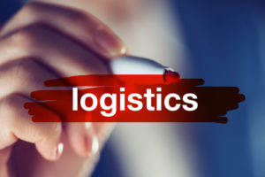 Business-Logistik-Konzept