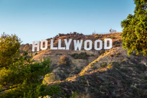 Hollywood Schriftzug