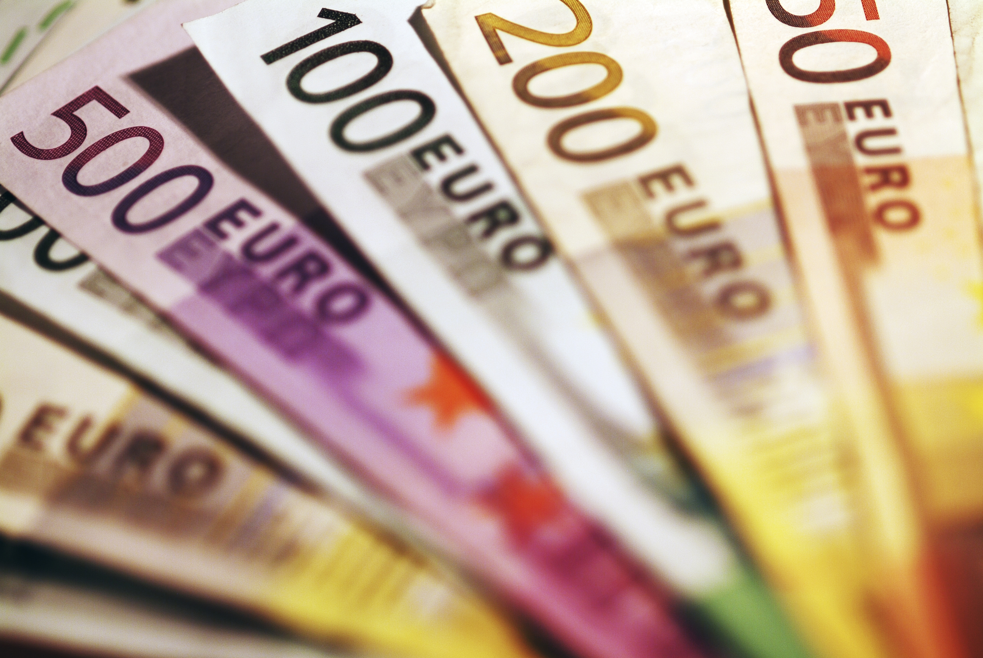 Hintergrund der Eurorechnungen.