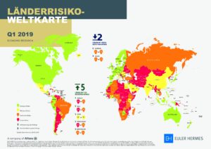 Hermes Länderrisikoweltkarte