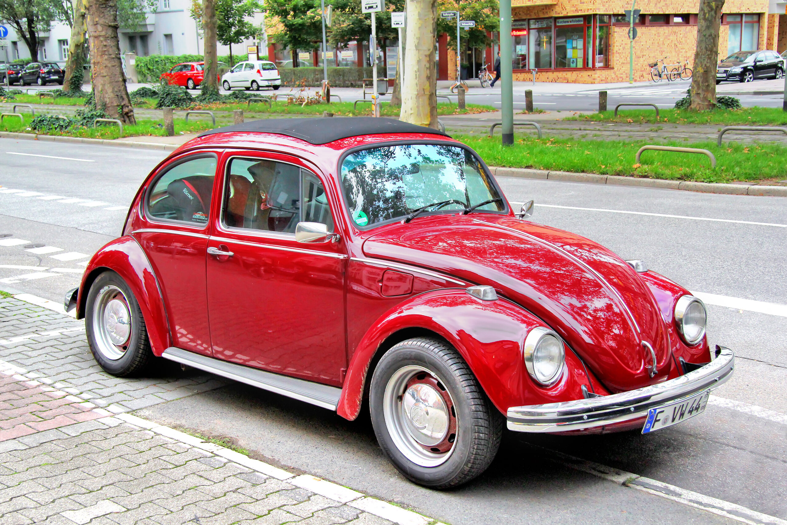  VW-Käfer in rot