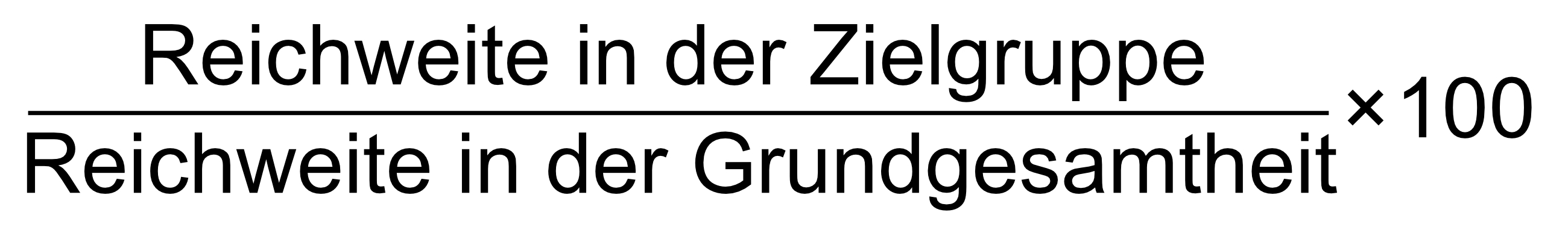 Formel zur Berechnung des Affinitätswert 