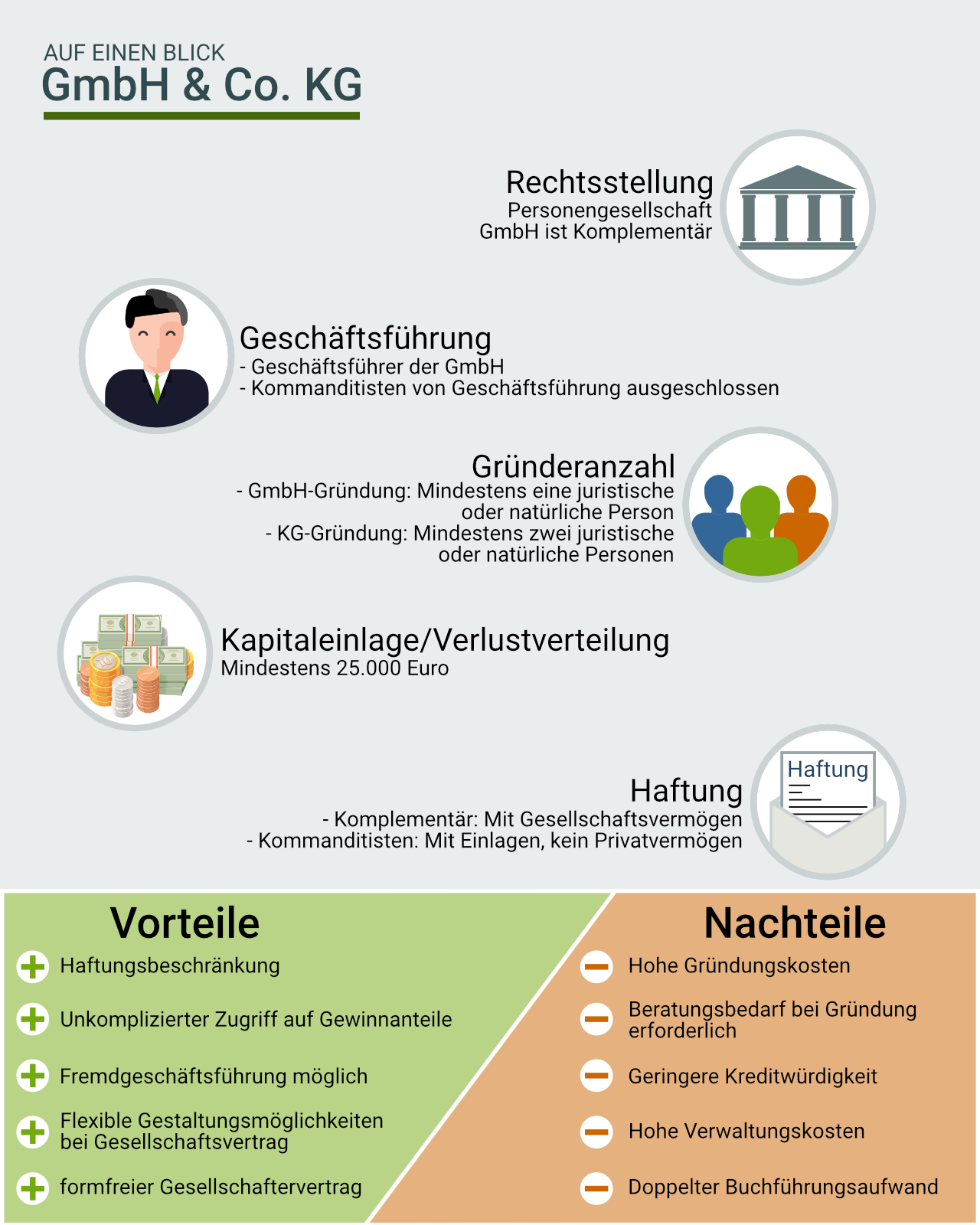 Infografik: GmbH und Co. KG