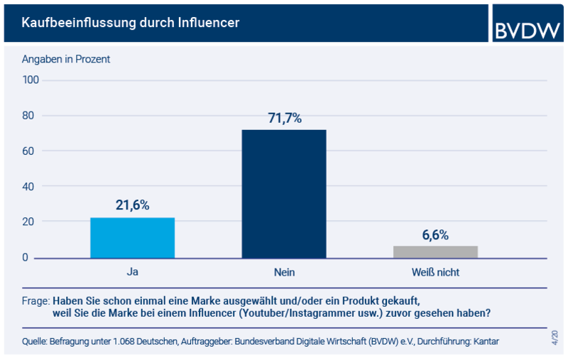 Kaufbeeinflussung durch Influencer