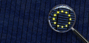 Mit Vergrößerungsglas sich die EU-DSGVO anschauen