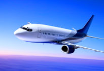 Flugzeug im Himmel