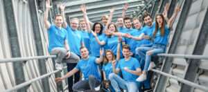 Das Team des Start-ups clockin. Foto: ©clockin