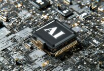 AI-Chip auf Hardwaresystem